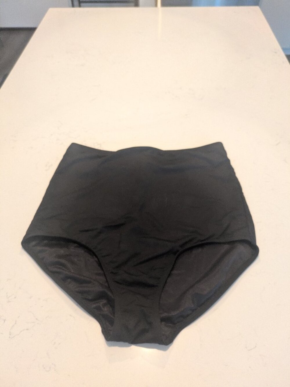 Lands' End Ultra High Waist Swim Bottom Size 14 Black